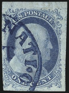 Sale Number 1000, Lot Number 1005, 1851-56 Issue Sale Number 1000, Lot Number 1005, 1851-56 Issue