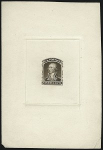 Sale 1000, Lot 1012, The Peter G. Dupuy Collection of High-Value 1857-60 Issues - Essays and Proofs