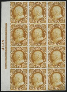 Sale 1000, Lot 1016, The Peter G. Dupuy Collection of High-Value 1857-60 Issues - Essays and Proofs