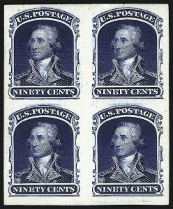 Sale 1000, Lot 1017, The Peter G. Dupuy Collection of High-Value 1857-60 Issues - Essays and Proofs