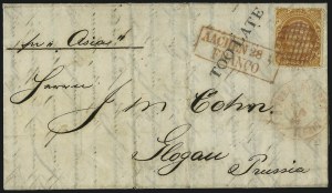 Sale 1000, Lot 1046, The Peter G. Dupuy Collection of High-Value 1857-60 Issues - Covers