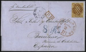 Sale 1000, Lot 1051, The Peter G. Dupuy Collection of High-Value 1857-60 Issues - Covers
