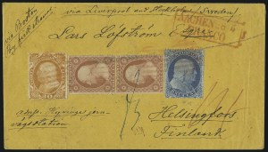 Sale 1000, Lot 1055, The Peter G. Dupuy Collection of High-Value 1857-60 Issues - Covers