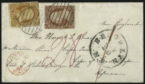 Sale 1000, Lot 1058, The Peter G. Dupuy Collection of High-Value 1857-60 Issues - Covers
