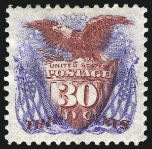 Sale 1000, Lot 1088, 1875 Re-Issue of 1869 Pictorial Issue