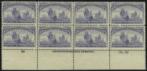 Sale 1000, Lot 1119, 1893 Columbian Issue (1c-50c)