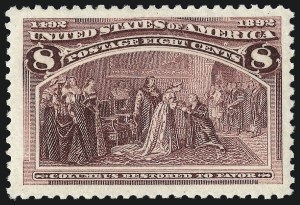 Sale Number 1000, Lot Number 1127, 1893 Columbian Issue (1c-50c) Sale Number 1000, Lot Number 1127, 1893 Columbian Issue (1c-50c)