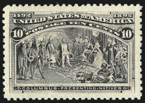 Sale Number 1000, Lot Number 1129, 1893 Columbian Issue (1c-50c) Sale Number 1000, Lot Number 1129, 1893 Columbian Issue (1c-50c)