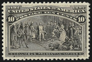 Sale Number 1000, Lot Number 1130, 1893 Columbian Issue (1c-50c) Sale Number 1000, Lot Number 1130, 1893 Columbian Issue (1c-50c)