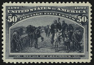 Sale Number 1000, Lot Number 1137, 1893 Columbian Issue (1c-50c) Sale Number 1000, Lot Number 1137, 1893 Columbian Issue (1c-50c)