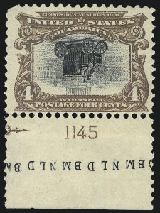 Sale 1000, Lot 1168, 1901 Pan-American Issue