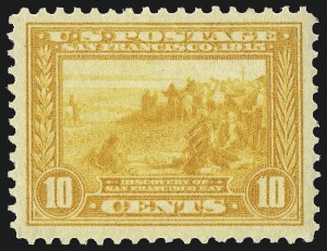 Sale Number 1000, Lot Number 1213, Panama-Pacific Issue