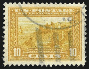 Sale 1000, Lot 1215, Panama-Pacific Issue