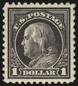 Sale 1000, Lot 1242, Washington-Franklin Issues