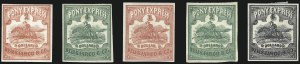 Sale 1000, Lot 1321, Carriers and Locals