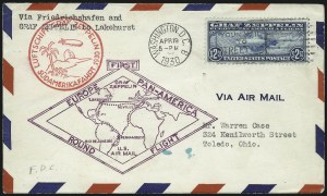 Sale 1003, Lot 5075, Air Post and Flight Covers (Scott C13-C15)