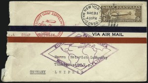 Sale 1003, Lot 5084, Air Post and Flight Covers (Scott C13-C15)