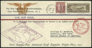 Sale 1003, Lot 5086, Air Post and Flight Covers (Scott C13-C15)