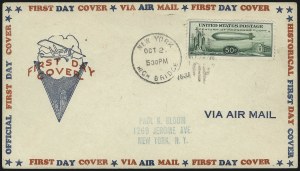 Sale 1003, Lot 5104, Air Post and Flight Covers (Scott C18, 1933 Century of Progress Flight)