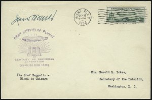 Sale 1003, Lot 5112, Air Post and Flight Covers (Scott C18, 1933 Century of Progress Flight)