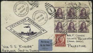 Sale 1003, Lot 5128, Air Post and Flight Covers (Scott C18, 1933 Century of Progress Flight)