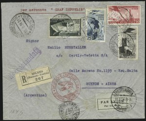 Sale 1003, Lot 5166, Air Post and Flight Covers (Foreign Flight Covers: Gibralter to Vatican)