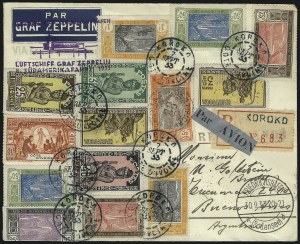Sale 1003, Lot 5168, Air Post and Flight Covers (Foreign Flight Covers: Gibralter to Vatican)