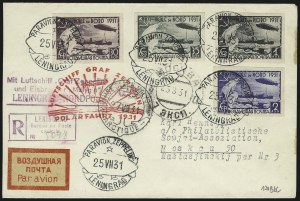 Sale 1003, Lot 5178, Air Post and Flight Covers (Foreign Flight Covers: Gibralter to Vatican)