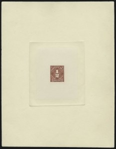 Sale 1003, Lot 5255, United States Postage Due Issues (Proofs and Trial Color Proofs)