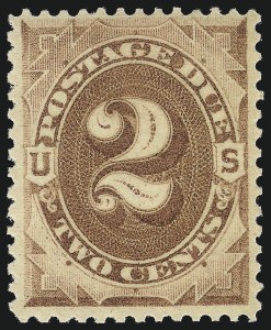 Sale 1003, Lot 5264, United States Postage Due Issues (Singles, Scott J1-J7)