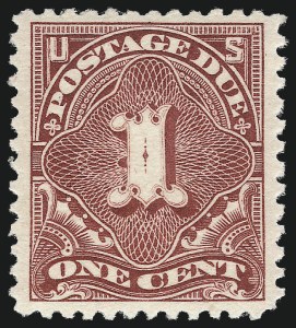 Sale 1003, Lot 5292, United States Postage Due Issues (Singles, Scott J15-J44)