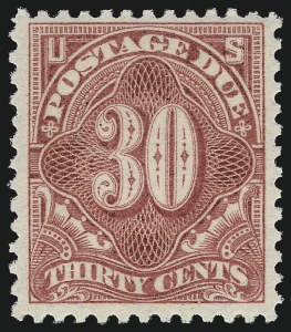 Sale 1003, Lot 5298, United States Postage Due Issues (Singles, Scott J15-J44)