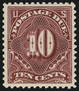 Sale 1003, Lot 5301, United States Postage Due Issues (Singles, Scott J15-J44)