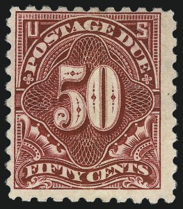 Sale 1003, Lot 5319, United States Postage Due Issues (Singles, Scott J47-J96a, Balance)