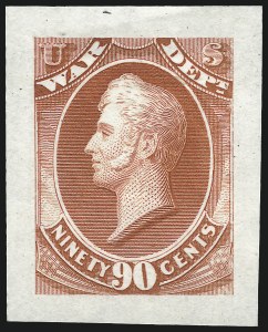 Sale 1003, Lot 5437, War Department Issues (Essays and Proofs)