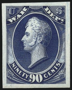 Sale 1003, Lot 5440, War Department Issues (Essays and Proofs)