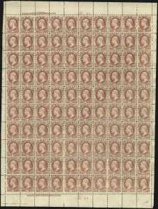 Sale 1003, Lot 5462, War Department Issues (Sheets)