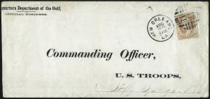 Sale 1003, Lot 5494, War Department Issues (Fancy and Kicking Mule Cancellations)