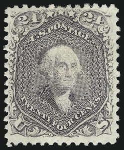 Sale 983, Lot 69, 1867-68 Grilled Issue