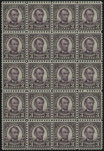 Sale 984, Lot 1004, 1922-29 and Later Issues (Scott 574 onwards)