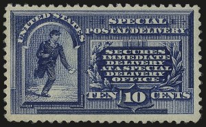 Sale 984, Lot 1090, Special Delivery, Registration (E, F)