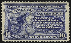 Sale 984, Lot 1098, Special Delivery, Registration (E, F)