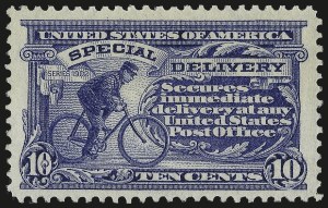 Sale 984, Lot 1101, Special Delivery, Registration (E, F)
