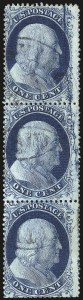 Sale 984, Lot 117, 1c 1857-60 Issue (Scott 18-24)