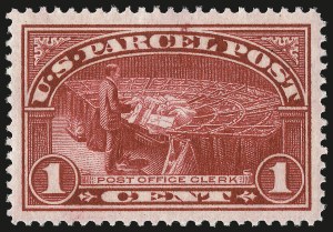 Sale 984, Lot 1186, Parcel Post, Carriers (Q, JQ, LO, L)