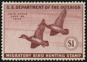 Sale Number 984, Lot Number 1229, Hunting Permits