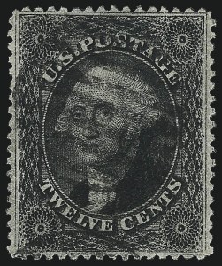 Sale Number 984, Lot Number 194, 12c 1857-60 Issue (Scott 36-36B)