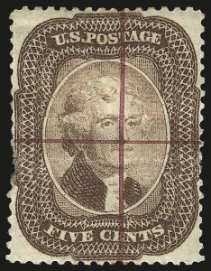 Sale 984, Lot 226, 1857 Issue Specimens