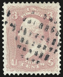 Sale Number 984, Lot Number 272, 1861-66 Issue (Scott 63-68) Sale Number 984, Lot Number 272, 1861-66 Issue (Scott 63-68)