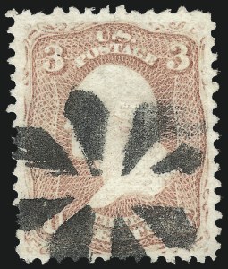 Sale Number 984, Lot Number 322, 1867 Experimental Grills (A-Z, Scott 79-85E) Sale Number 984, Lot Number 322, 1867 Experimental Grills (A-Z, Scott 79-85E)